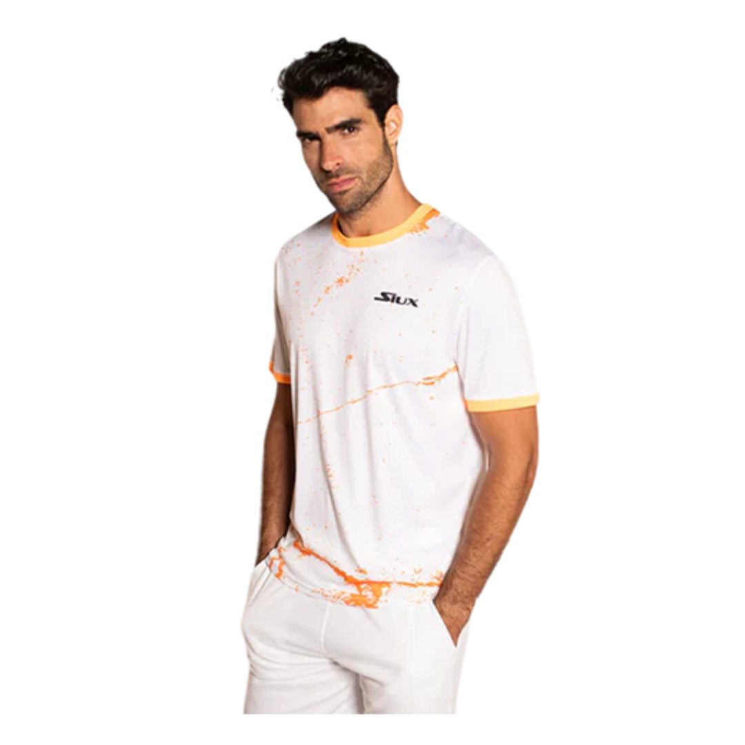 SIUX T-SHIRT MEN SPLASH WHITE