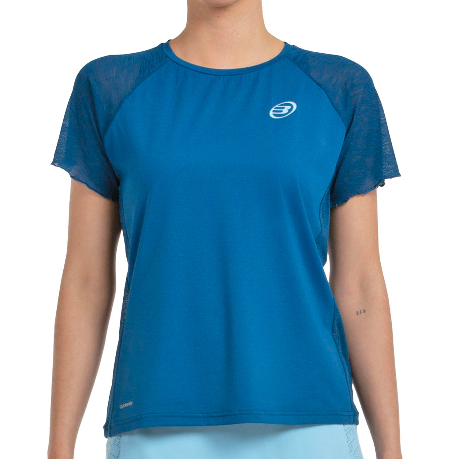 BULLPADEL T-SHIRT WOMEN DEDALE AZUL TINTA