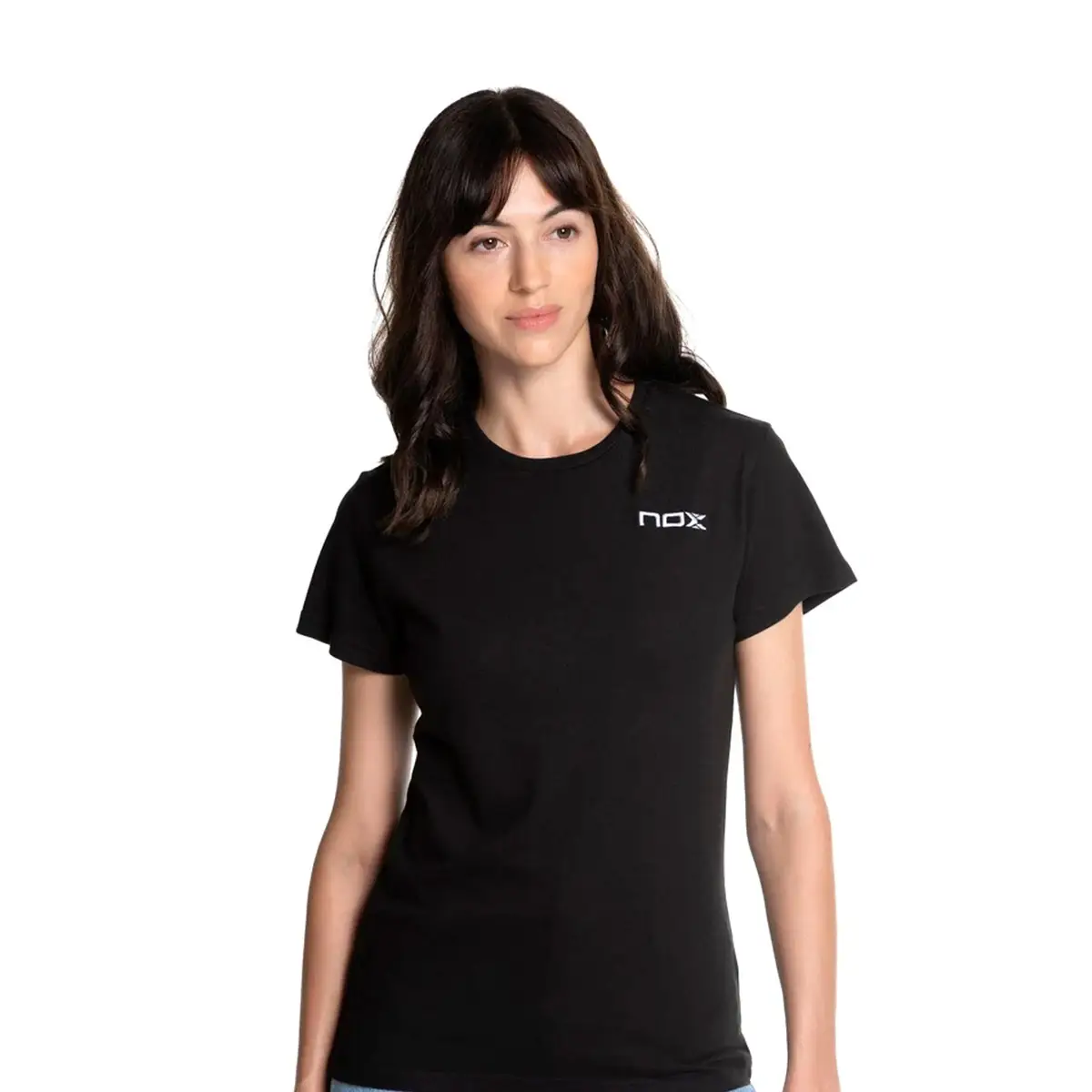NOX T-SHIRT WOMEN BASIC NEGRO