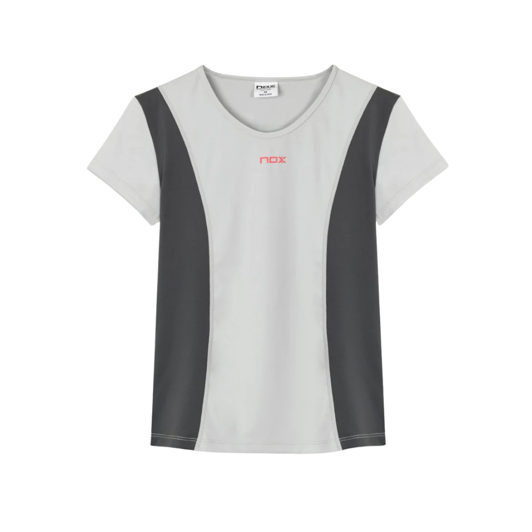 NOX T-SHIRT WOMEN PRO REGULAR LIGHT GREY