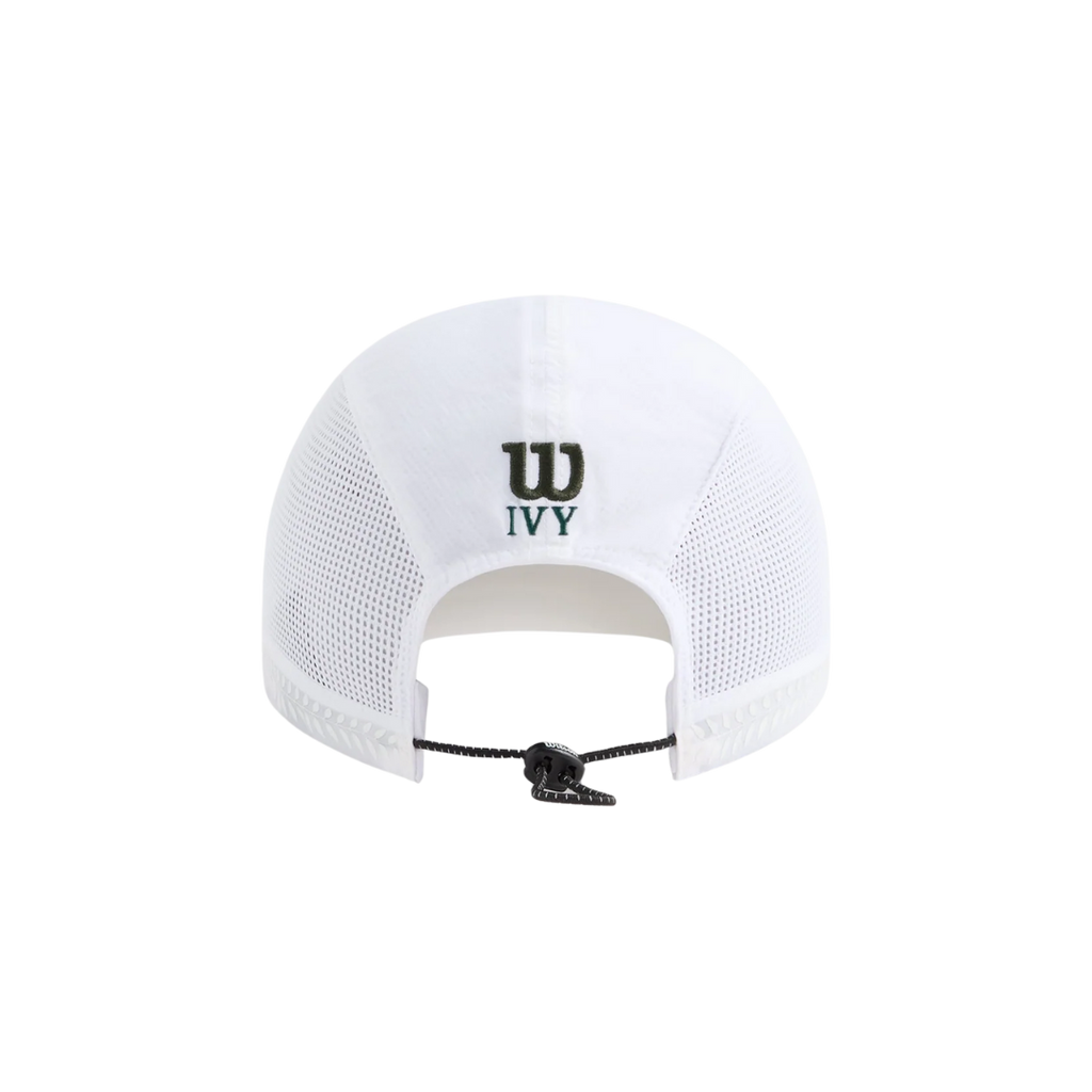 KITH IVY X WILSON CAP WOVEN CAMP WHITE