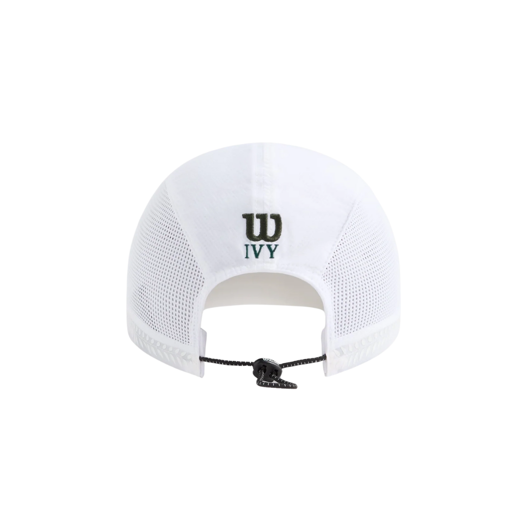 KITH IVY X WILSON CAP WOVEN CAMP WHITE