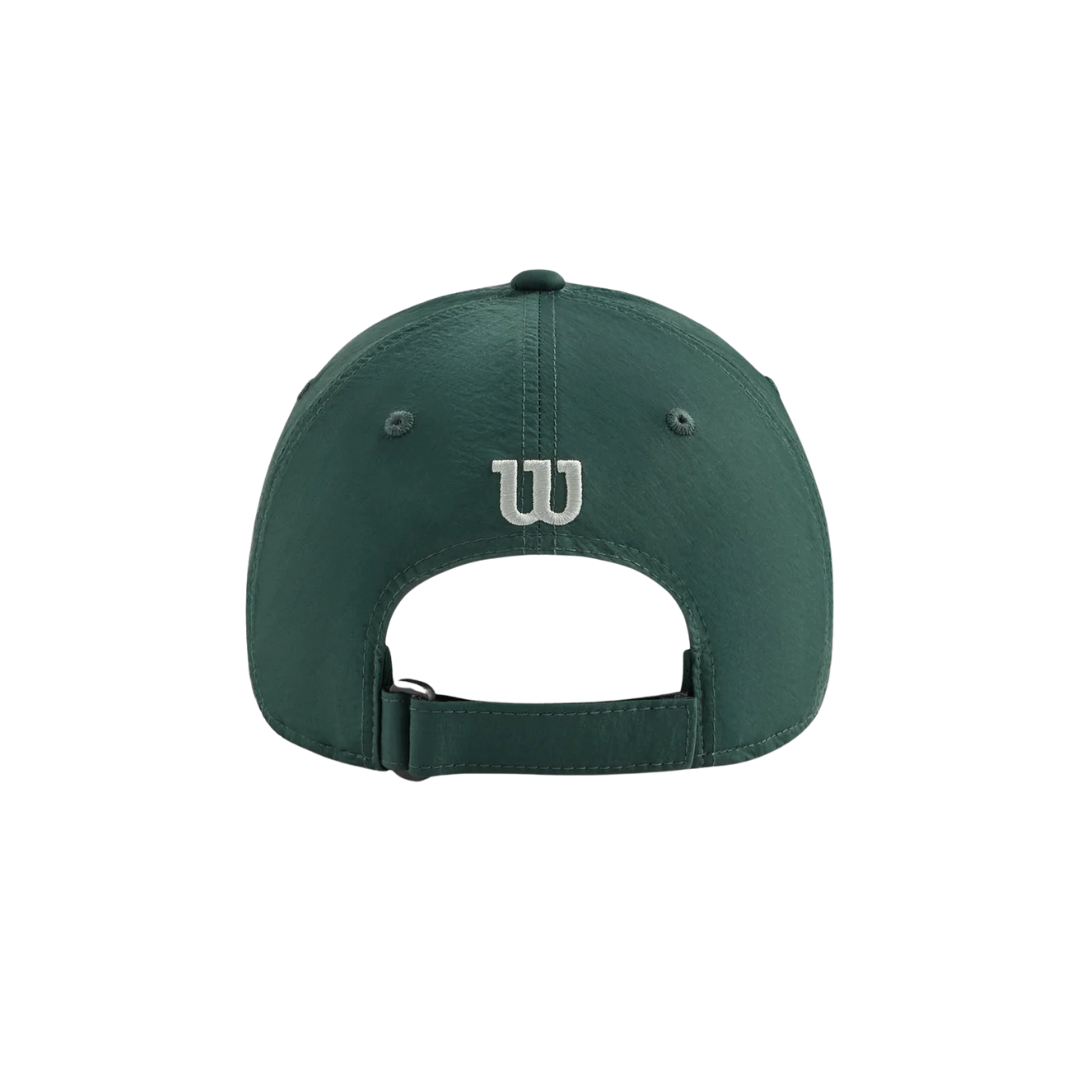 KITH IVY X WILSON CAP CRINKLE PERXMANCE IVY GREEN
