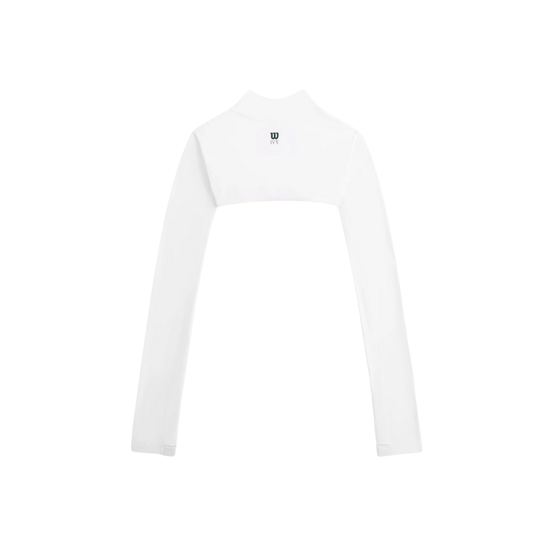 KITH IVY X WILSON T-SHIRT WOMEN COURT SHRUG WHITE