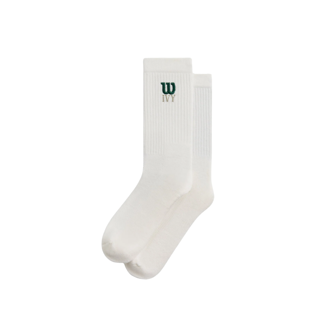 KITH IVY X WILSON SOCKS PERXMANCE CREW WHITE