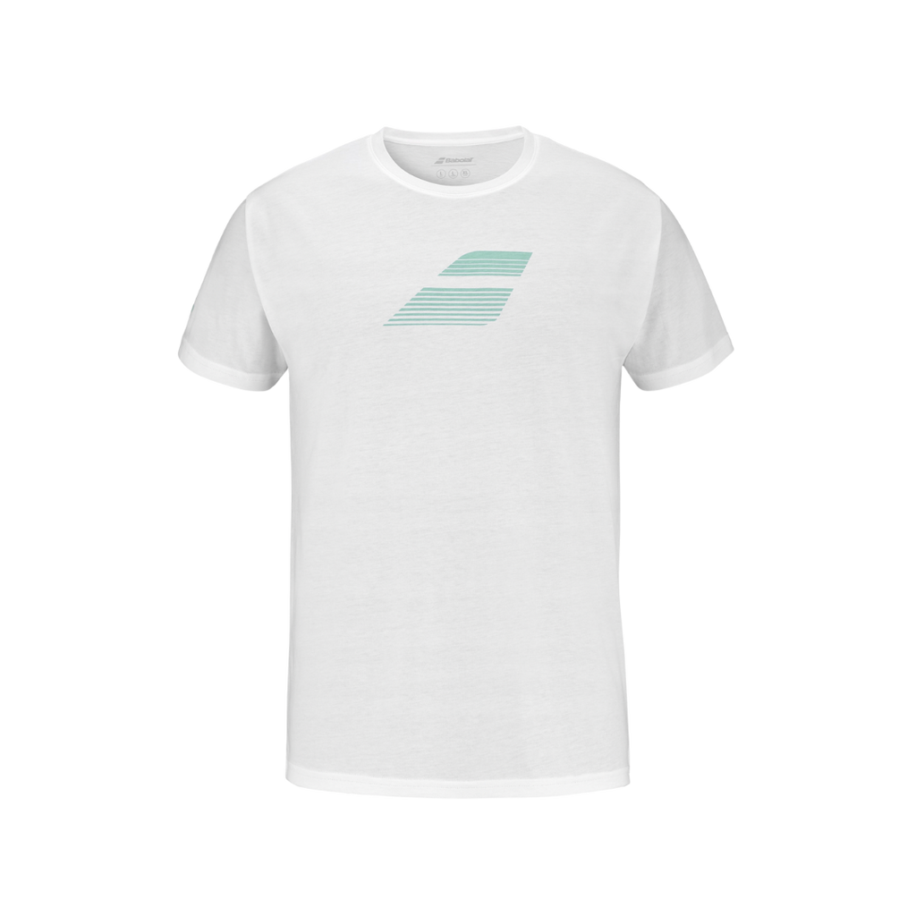 BABOLAT T-SHIRT FLAG WHITE 2025
