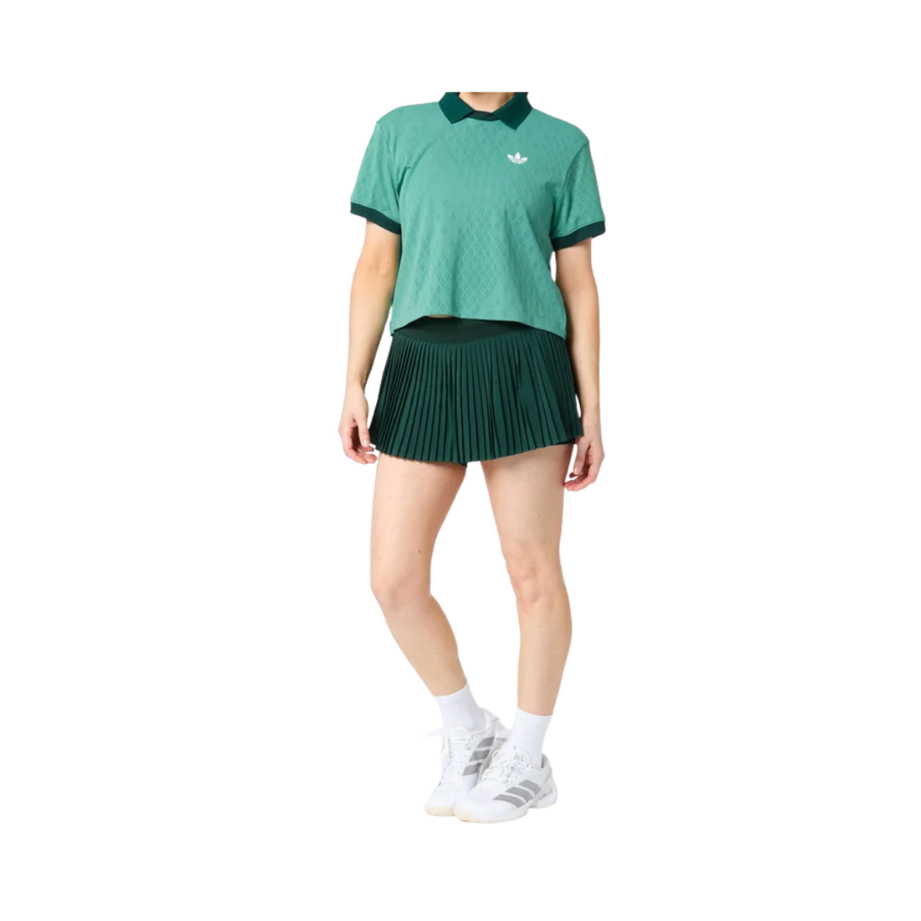 ADIDAS SKIRT WOMEN LONDON PRO PLEAT GREEN