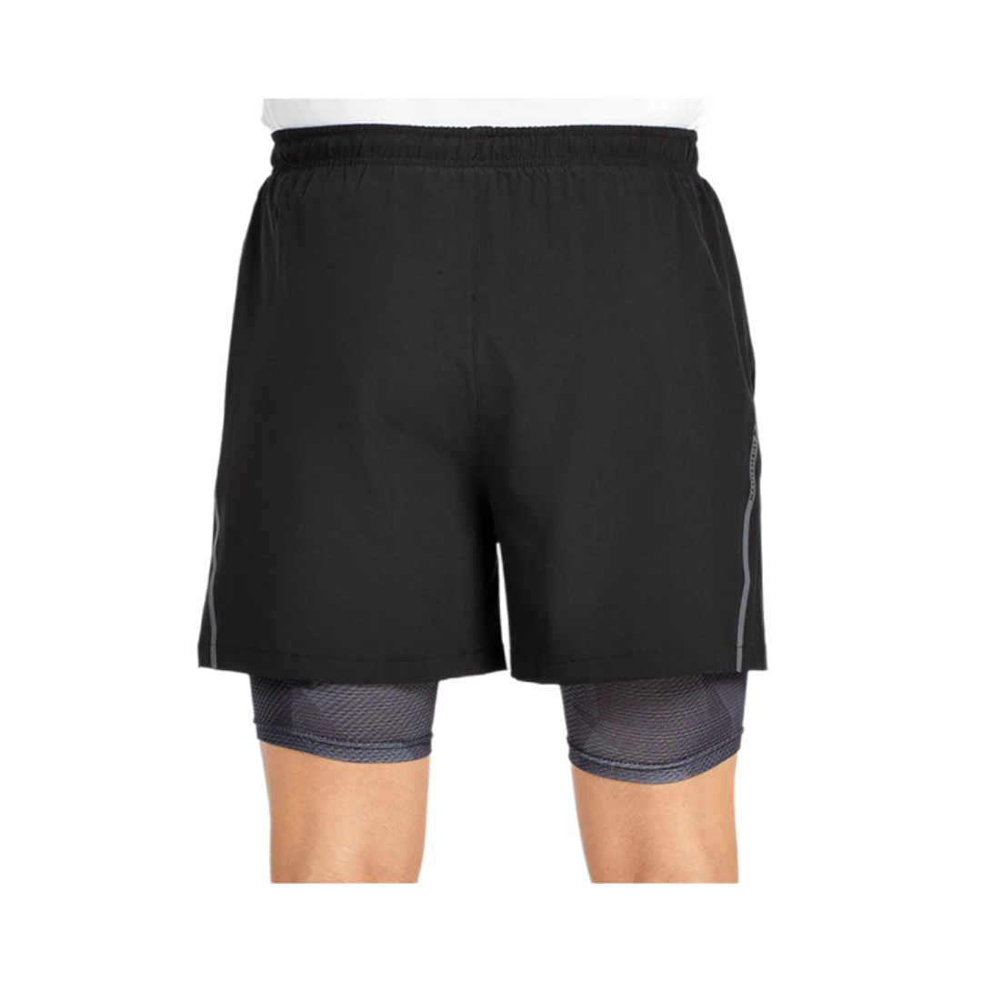BULLPADEL SHORT MANZAN NEGRO