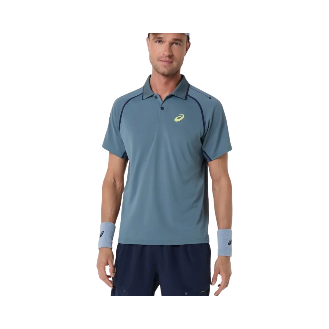 ASICS T-SHIRT POLO MEN MATCH SS TO AZUL IRONCLAD 2026