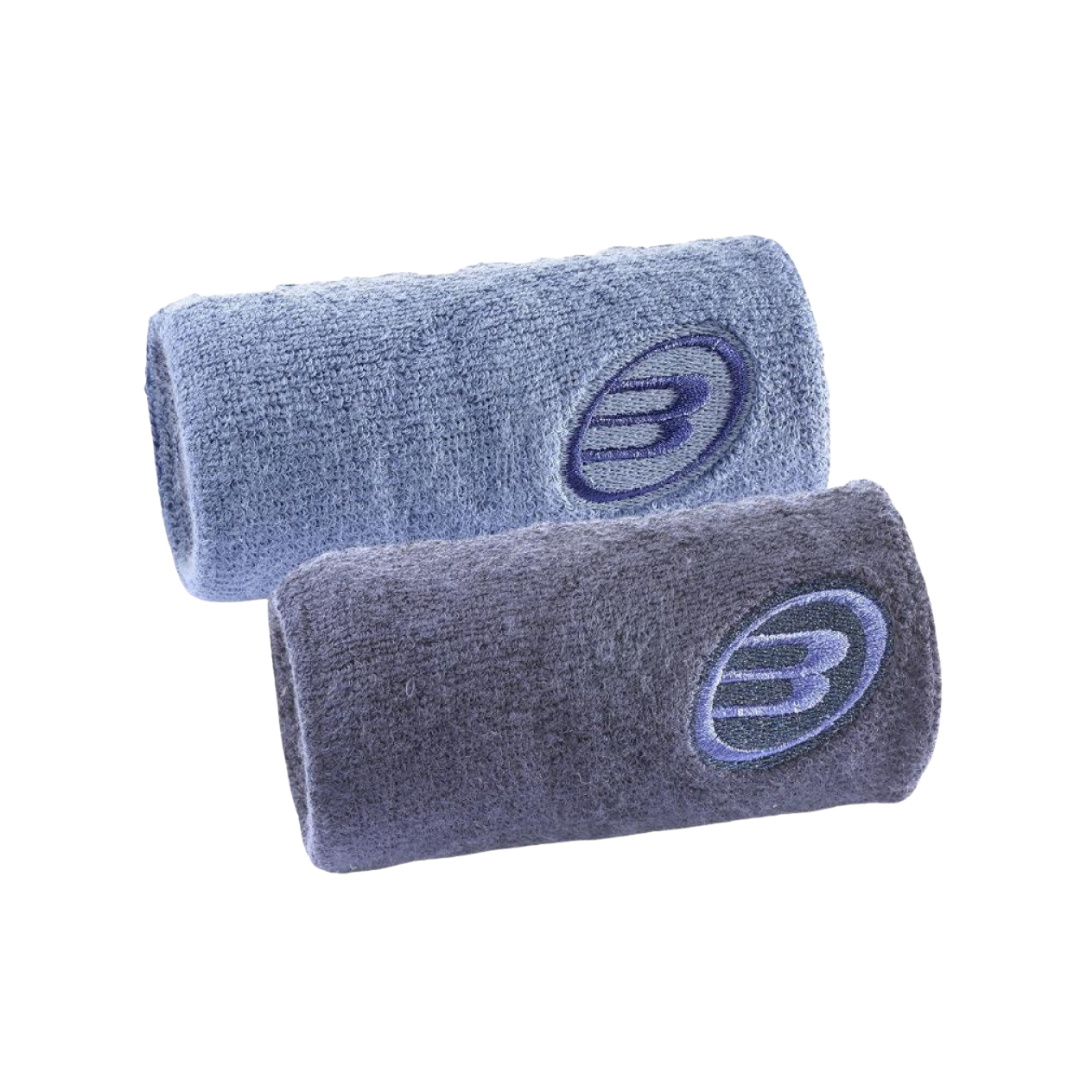 BULLPADEL WRISTBANDS BPMU26PR ATOMIC BLUE VIGORE NAVY (PACK 2)