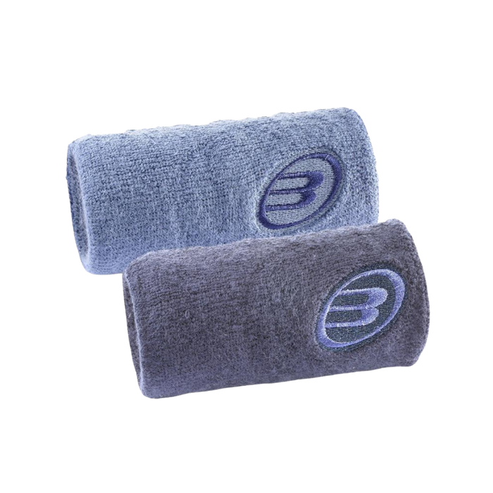 BULLPADEL WRISTBANDS BPMU26PR ATOMIC BLUE VIGORE NAVY (PACK 2)