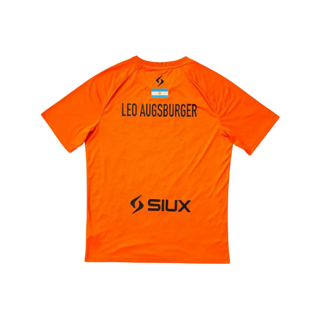 SIUX T-SHIRT MEN SPONSORS LEO AUGSBURGER CLUB ORANGE 2026