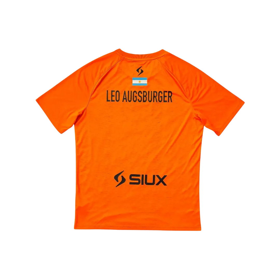 SIUX T-SHIRT MEN SPONSORS LEO AUGSBURGER CLUB ORANGE 2026