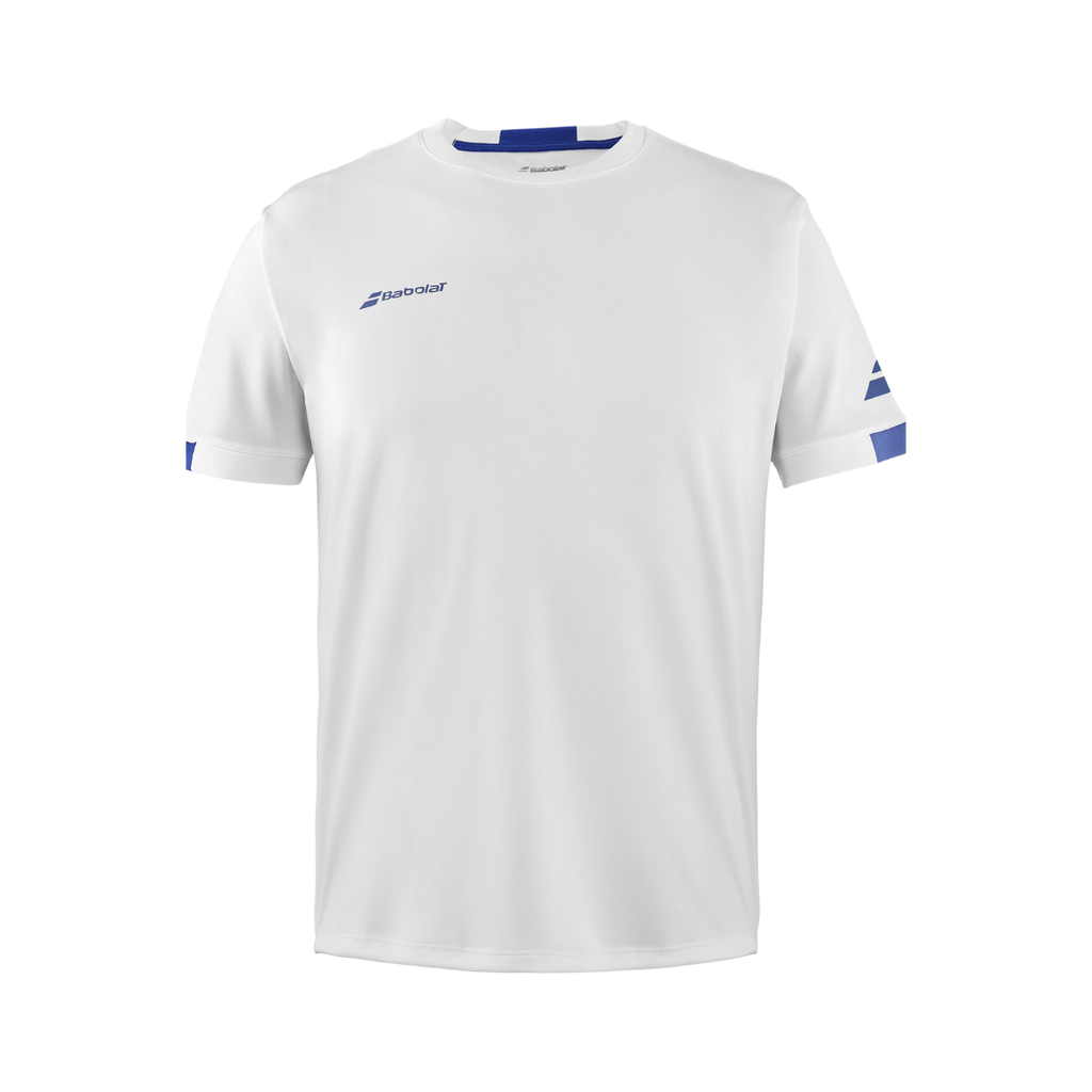 BABOLAT T-SHIRT PLAY CREW NECK TEE WHITE