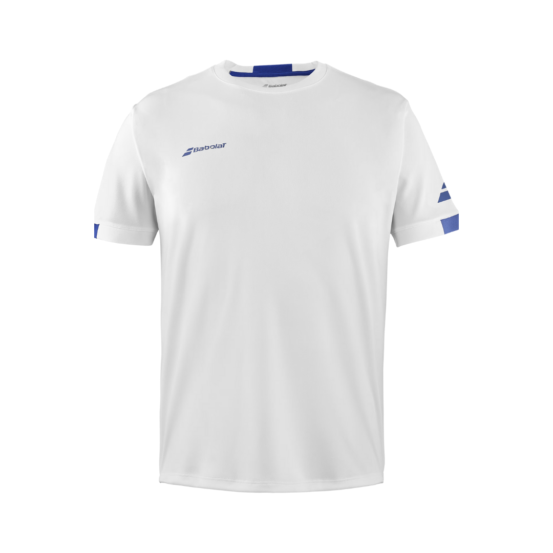BABOLAT T-SHIRT PLAY CREW NECK TEE WHITE