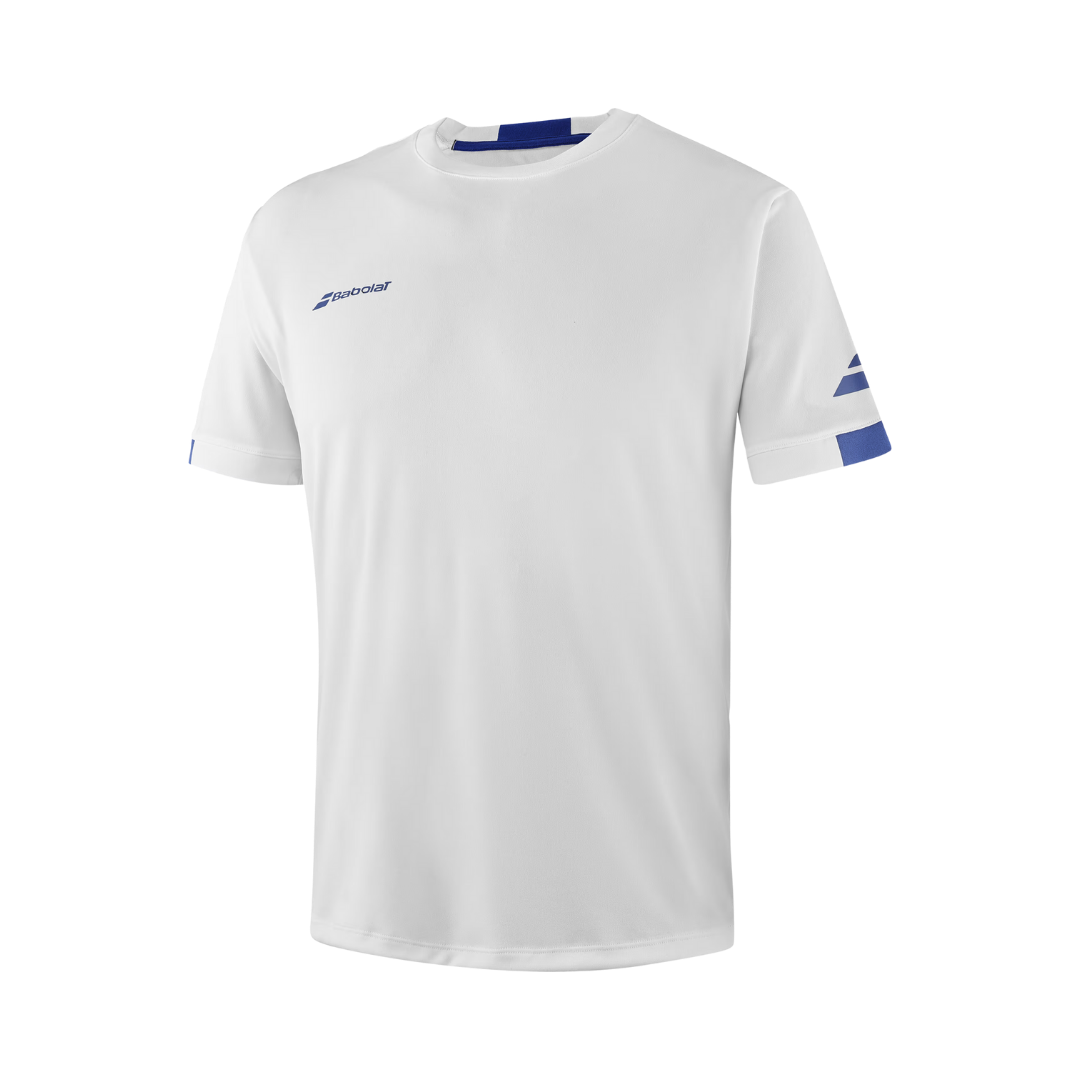 BABOLAT T-SHIRT PLAY CREW NECK TEE WHITE