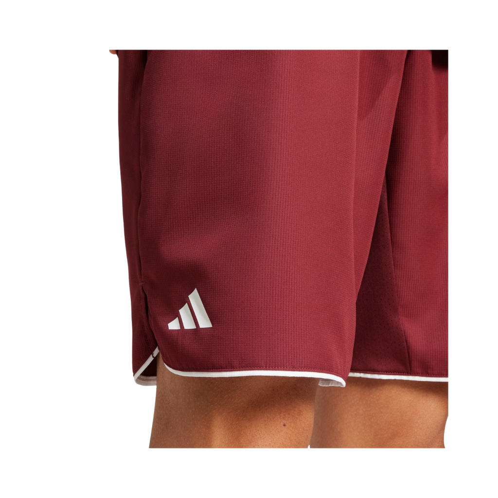 ADIDAS SHORT CLUB SHARED MAROON SIZE M