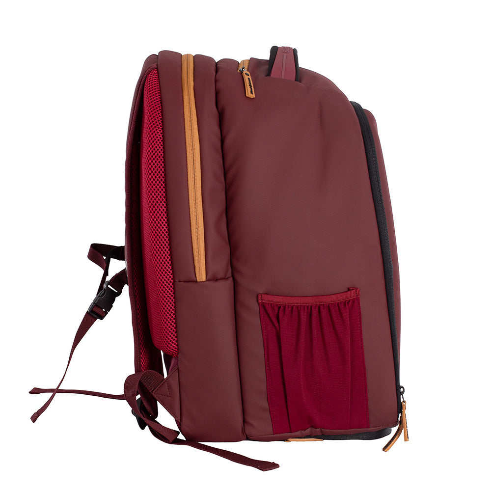 BLACK CROWN BACKPACK MAGIC BURDEOS/DORADO