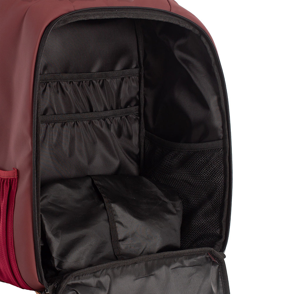 BLACK CROWN BACKPACK MAGIC BURDEOS/DORADO