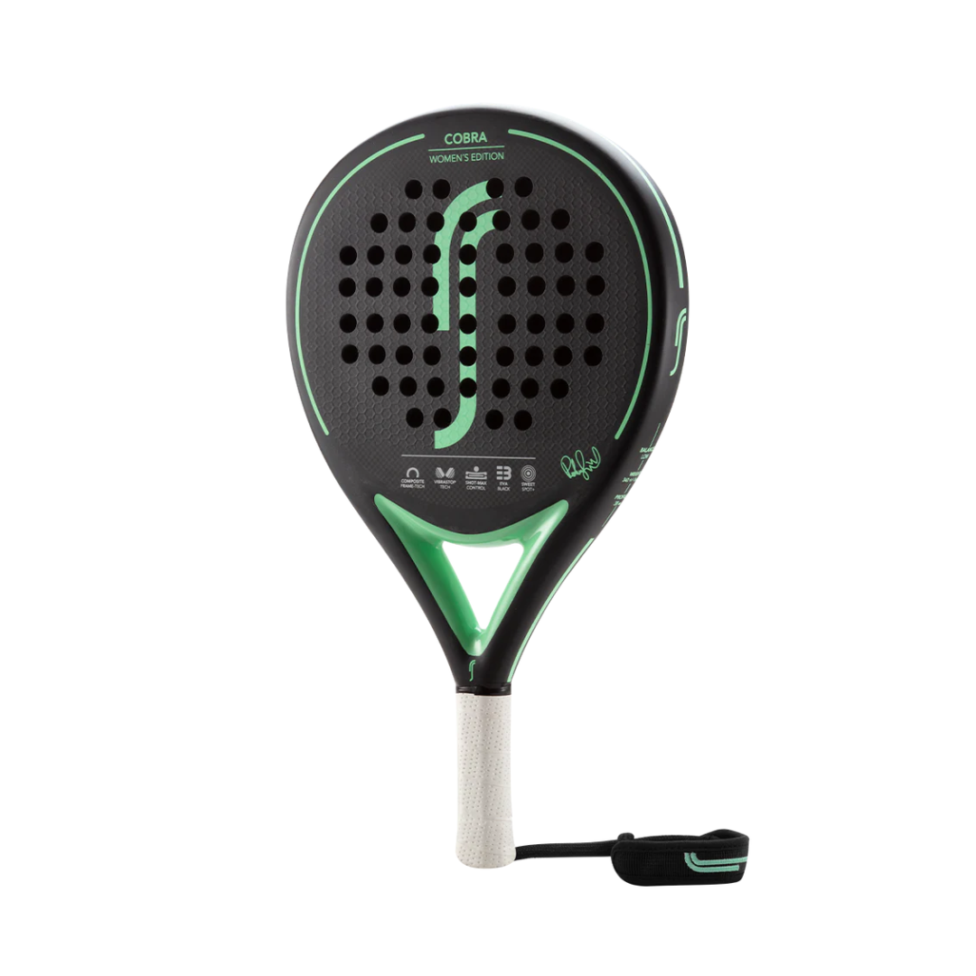 RS PADEL RACKET COBRA WOMENS EDITION MINT GREEN