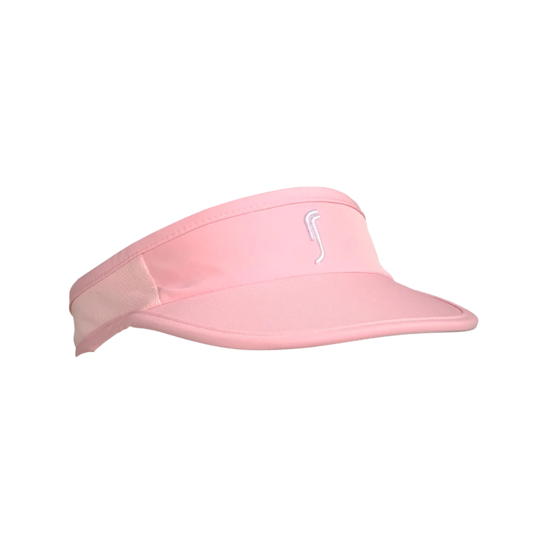 RS PADEL CAP PRO VISOR WOMEN PERFORMANCE LIGHT PINK/WHITE