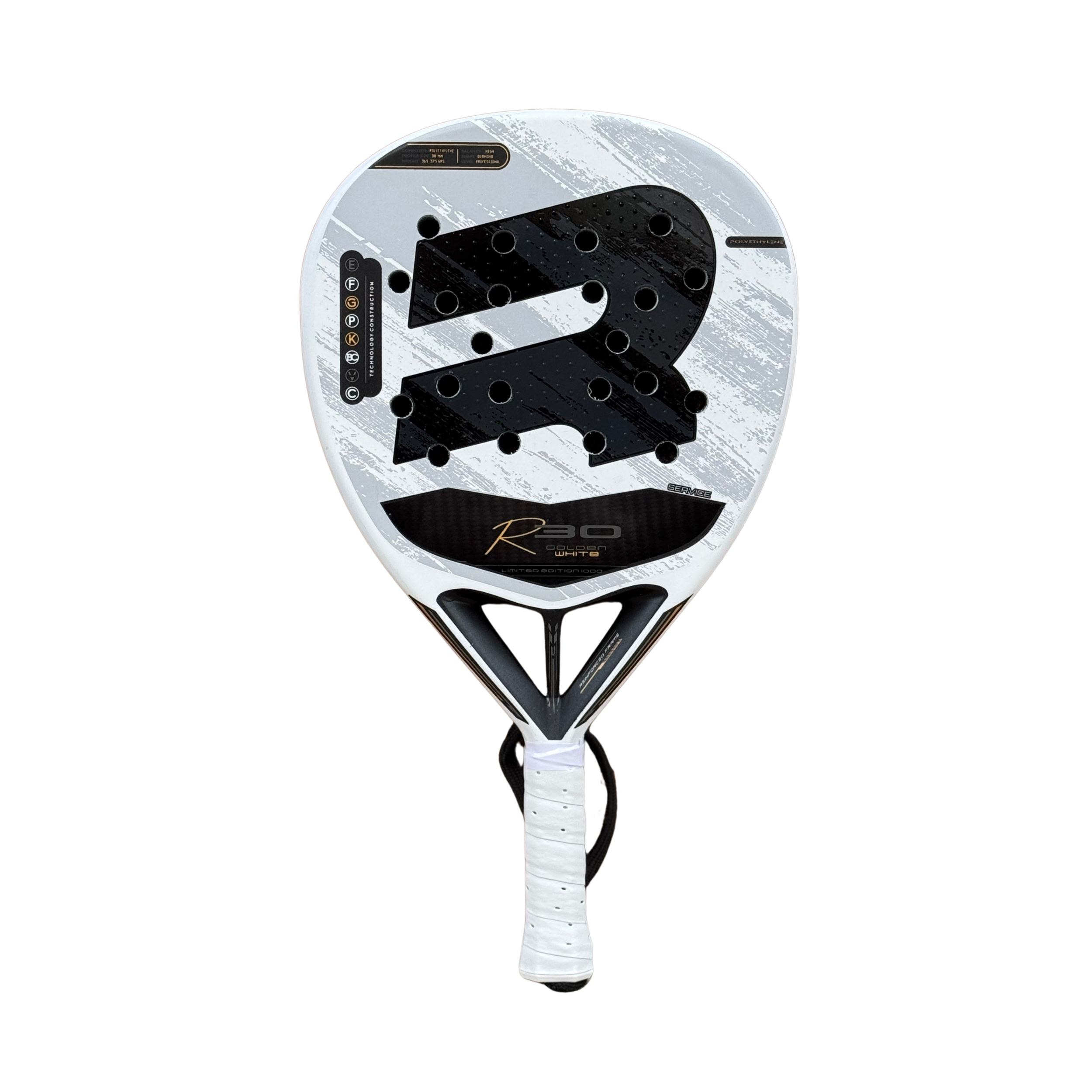 ROYAL PADEL R30 GOLDEN WHITE