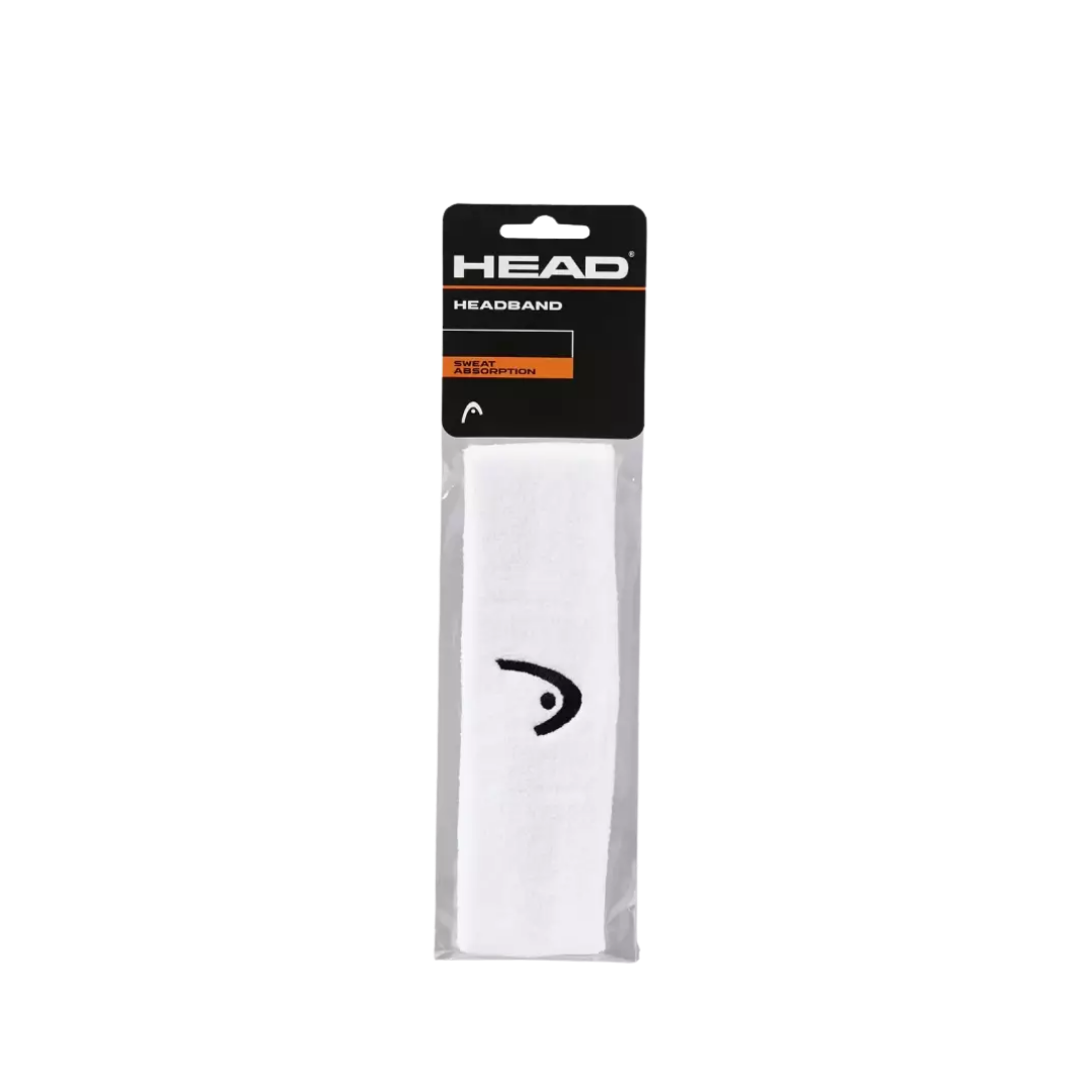 HEAD HEADBAND SWEAT ABSORPTION WHITE