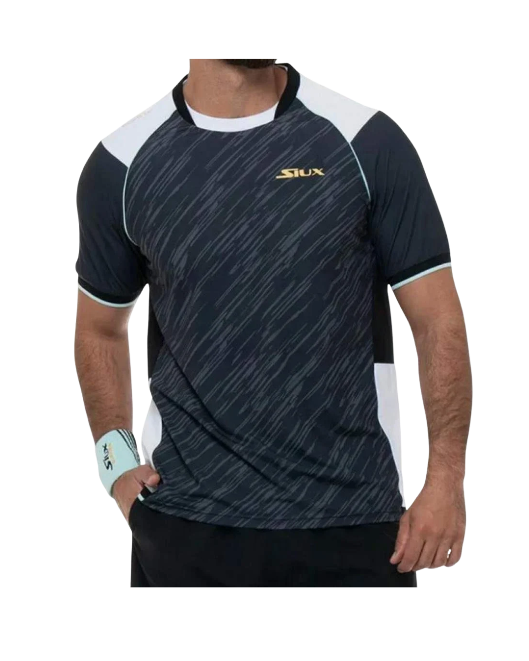 SIUX T-SHIRT ELECTRA STUPA BLACK 2025