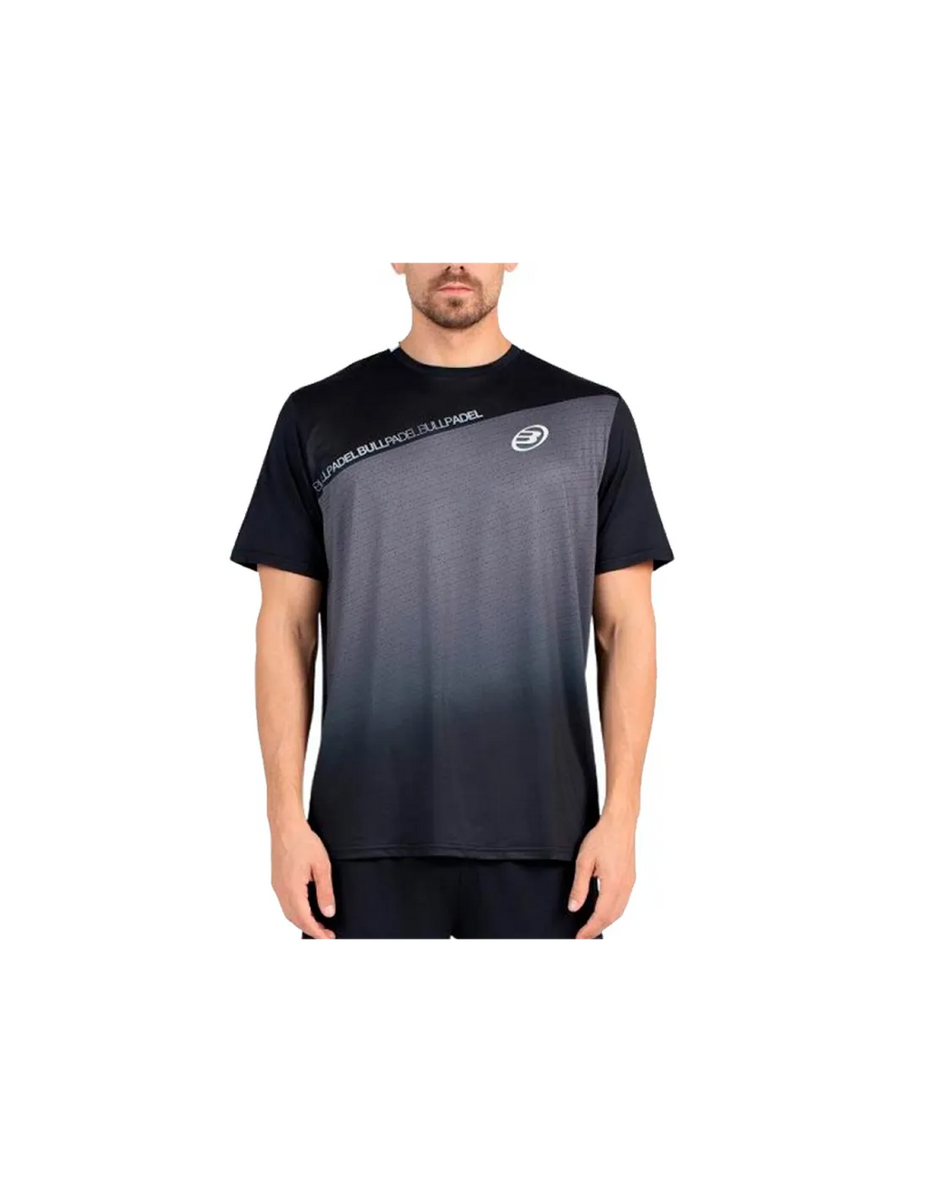 BULLPADEL T-SHIRT MEN SUMMIT 25I NEGRO
