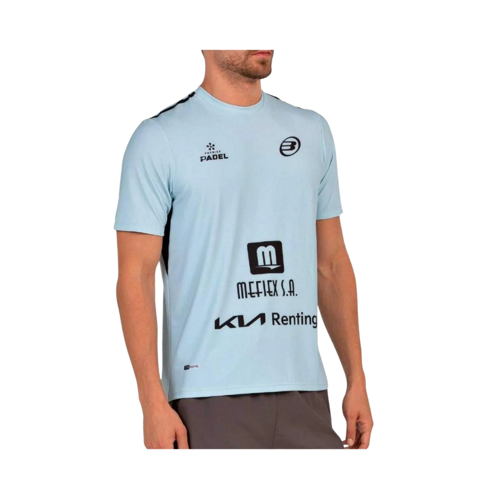 BULLPADEL T-SHIRT SPONSORS PREMIER LICIO PABLO CARDANO FINALS HORMIGON