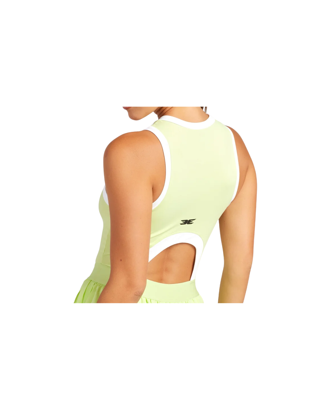 ELITE ELEVEN DRESS ACE ZIP LIME/WHITE