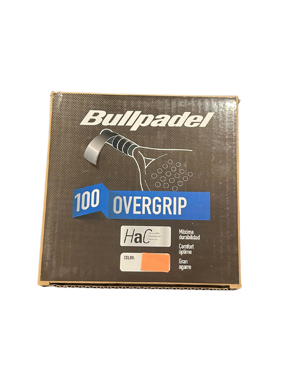 BULLPADEL OVERGRIPS HAC ORANGE 100X
