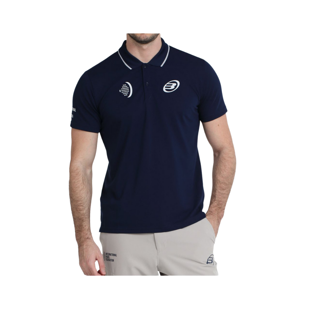 BULLPADEL T-SHIRT POLO CENTE OCEANO PROFUNDO