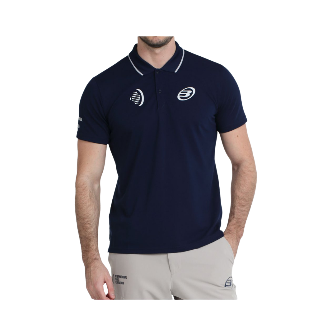 BULLPADEL T-SHIRT POLO CENTE OCEANO PROFUNDO