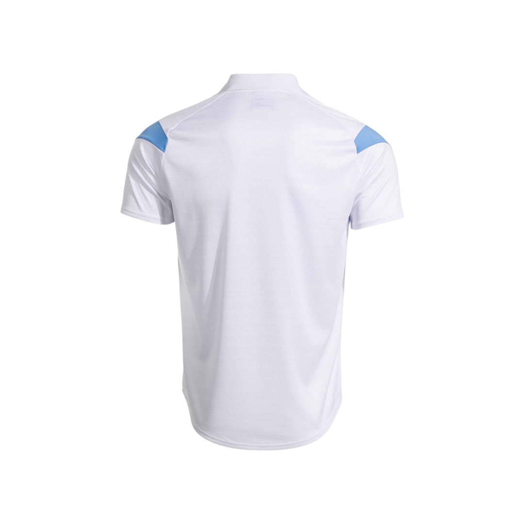 JOMA T-SHIRT POLO MONTREAL SHORT SLEEVE WHITE SKY BLUE