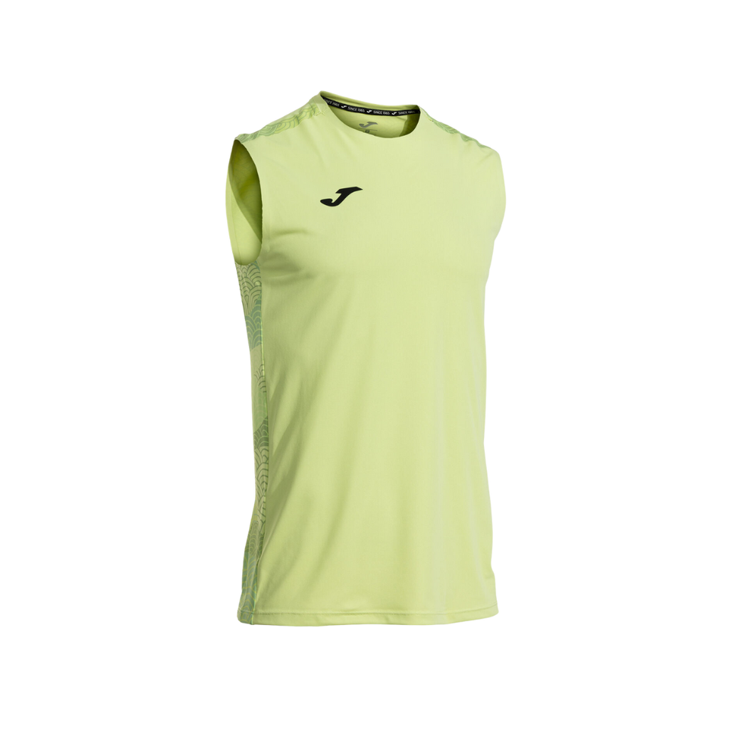 JOMA T-SHIRT MEN CHALLENGE SLEEVELESS LIME