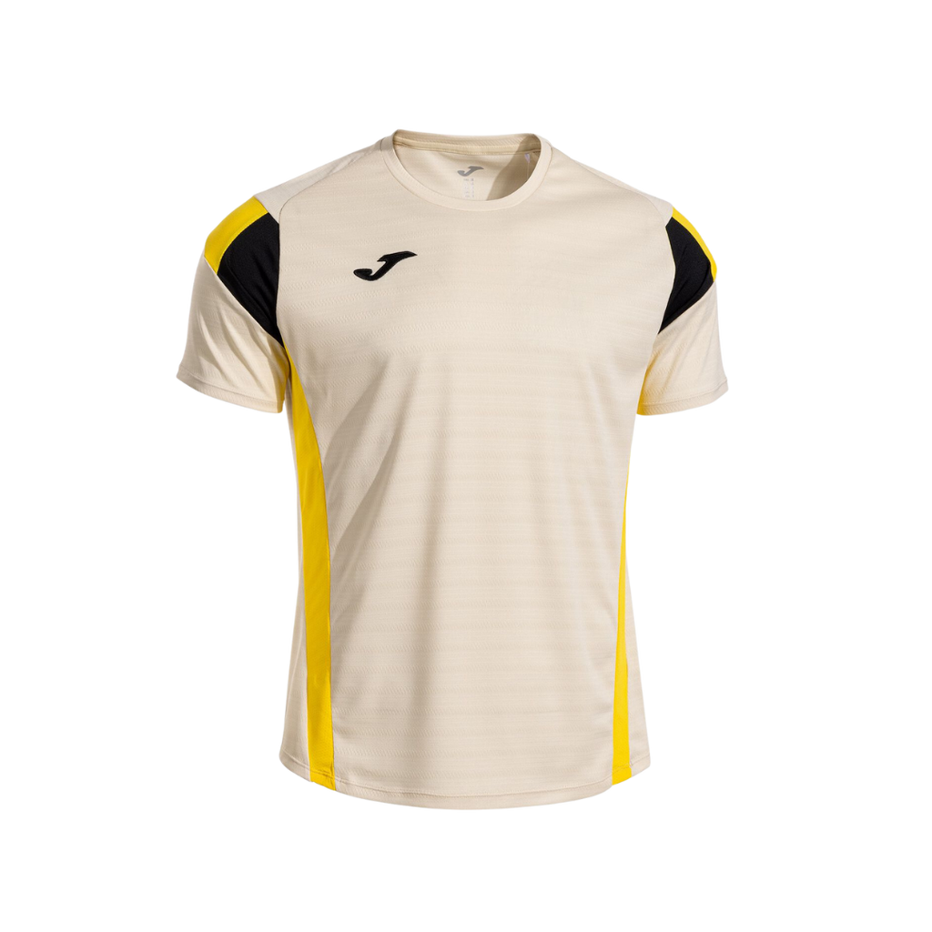 JOMA T-SHIRT MEN MONTREAL SHORT SLEEVE BEIGE YELLOW