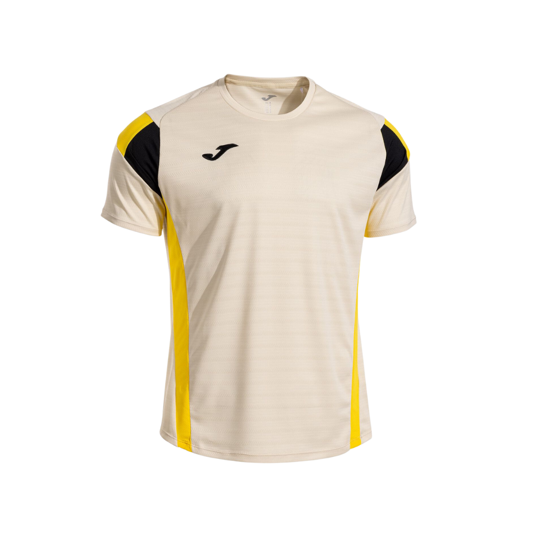 JOMA T-SHIRT MEN MONTREAL SHORT SLEEVE BEIGE YELLOW