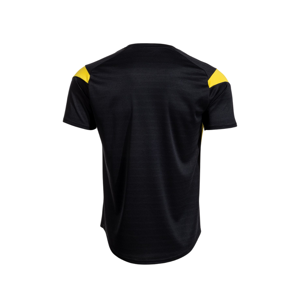 JOMA T-SHIRT MEN MONTREAL SHORT SLEEVE BLACK YELLOW