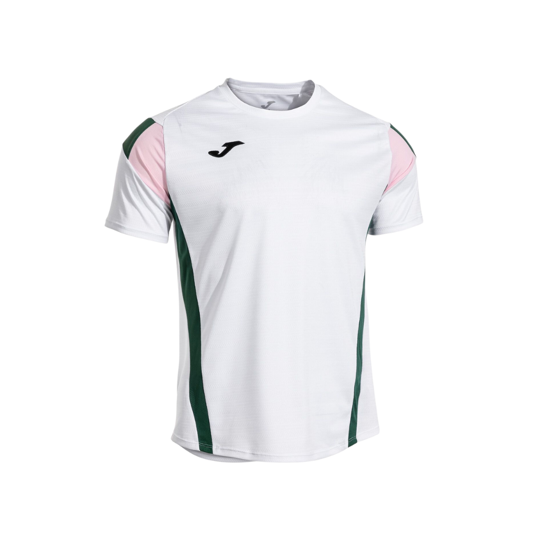 JOMA T-SHIRT MEN MONTREAL SHORT SLEEVE WHITE GREEN