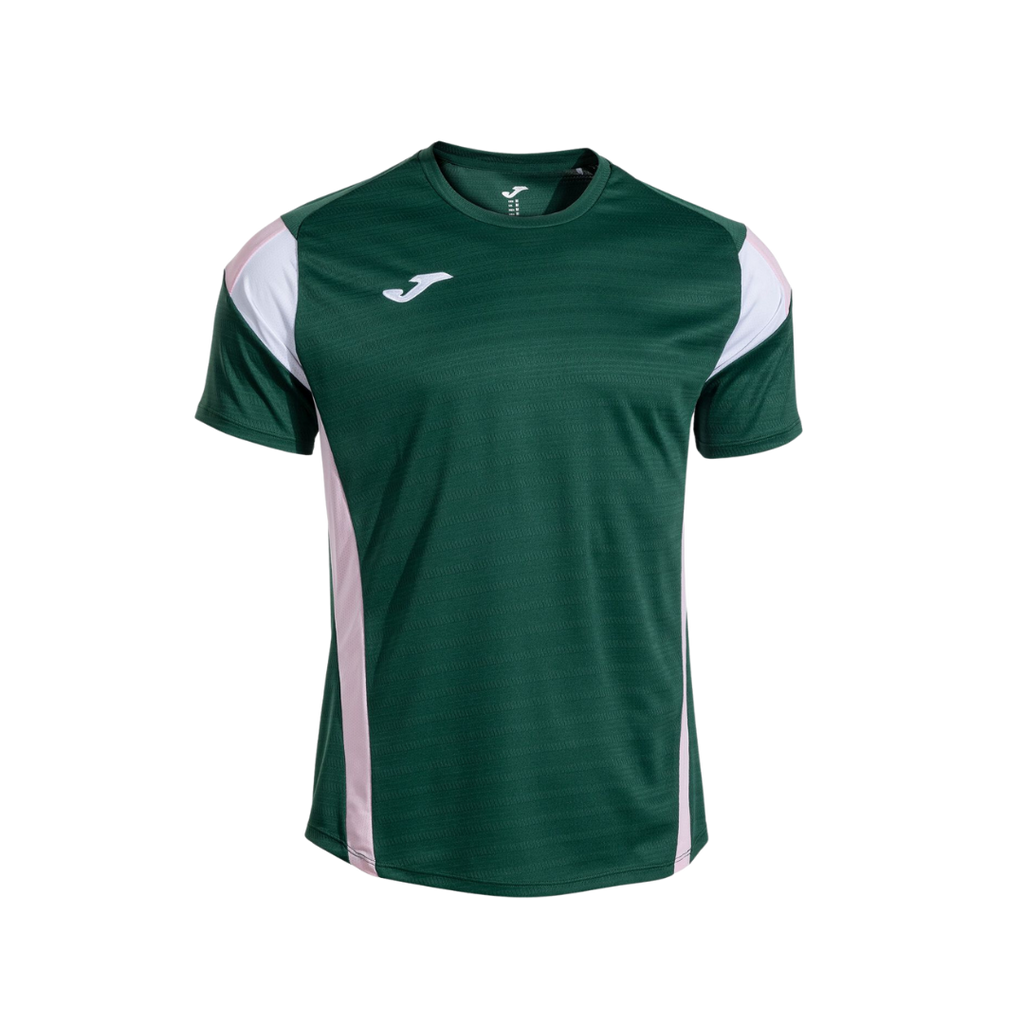 JOMA T-SHIRT MEN MONTREAL SHORT SLEEVE GREEN PINK