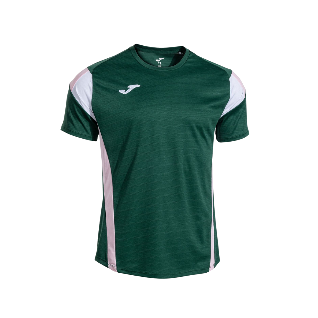 JOMA T-SHIRT MEN MONTREAL SHORT SLEEVE GREEN PINK