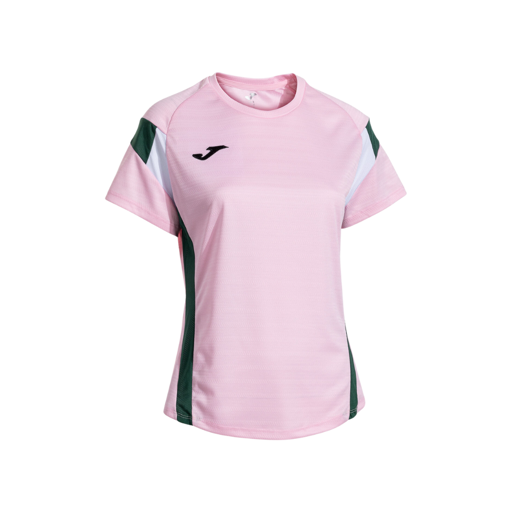 JOMA T-SHIRT WOMEN MONTREAL SHORT SLEEVE PINK GREEN