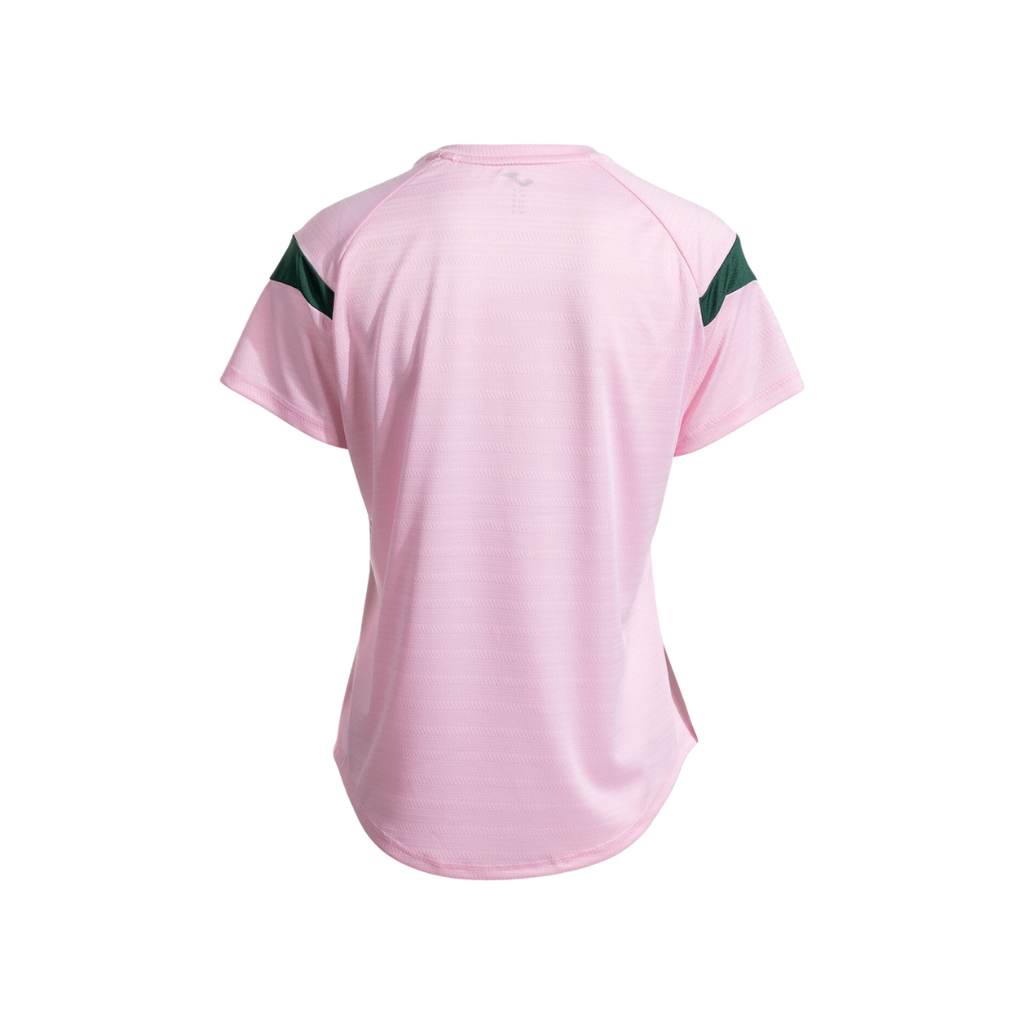 JOMA T-SHIRT WOMEN MONTREAL SHORT SLEEVE PINK GREEN