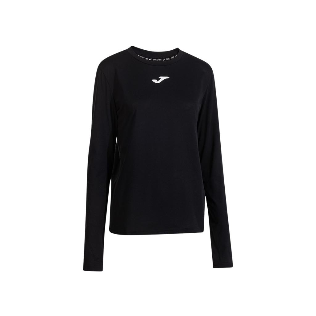 JOMA T-SHIRT WOMEN CHALLENGE LONG SLEEVE BLACK