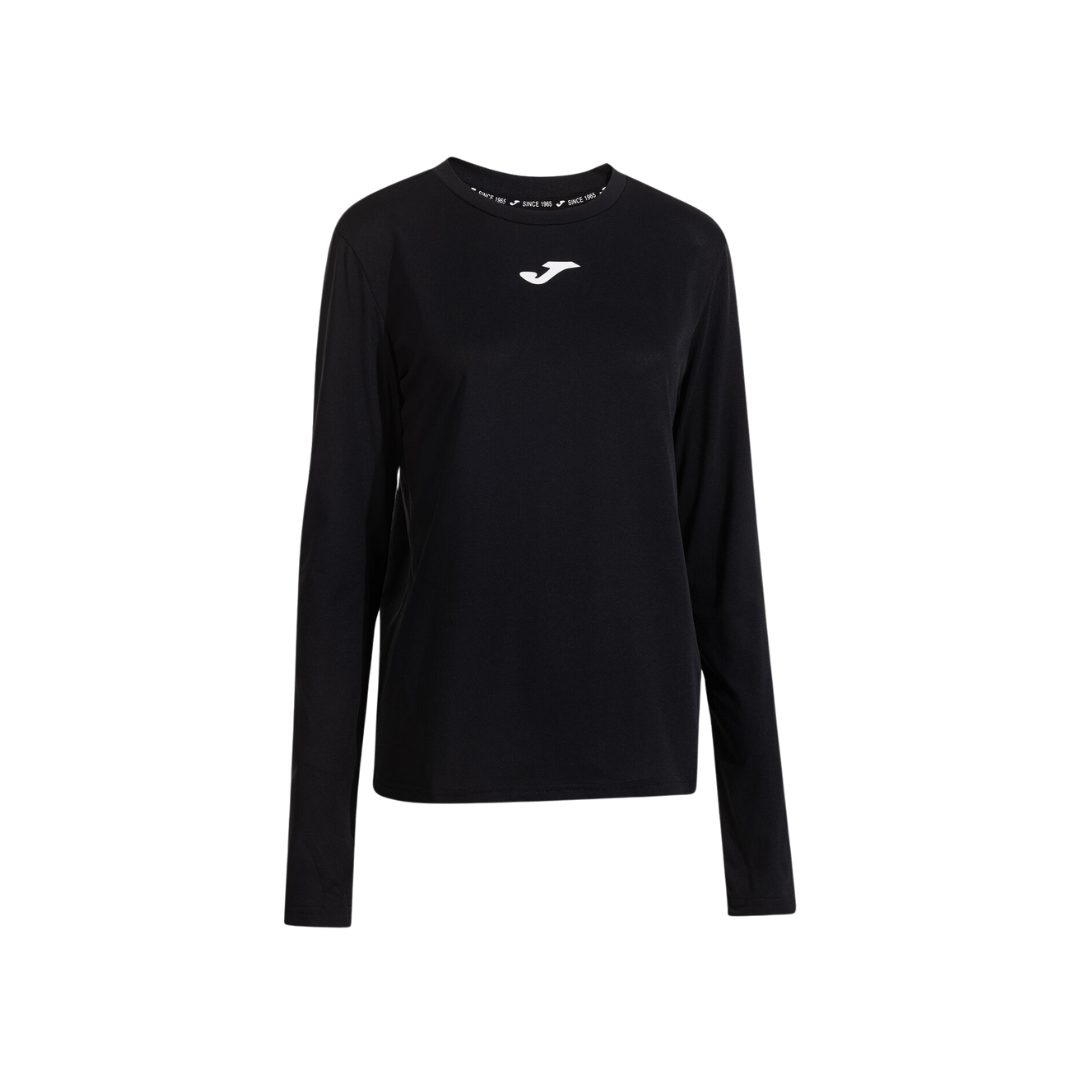 JOMA T-SHIRT WOMEN CHALLENGE LONG SLEEVE BLACK