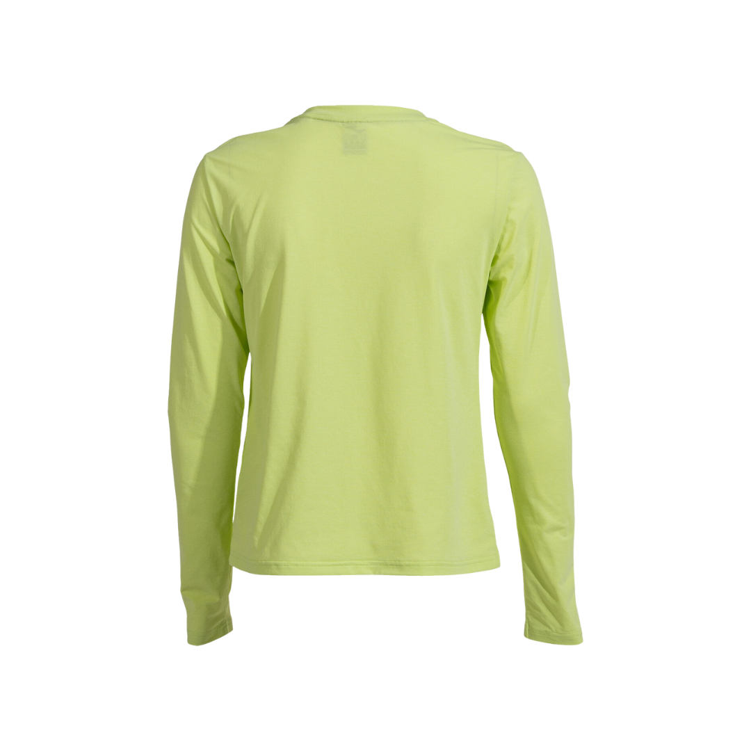JOMA T-SHIRT WOMEN CHALLENGE LONG SLEEVE LIME