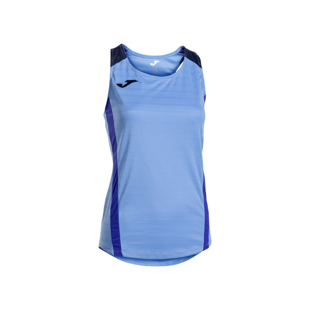JOMA T-SHIRT WOMEN MONTREAL SLEEVELESS SKY BLUE DARK NAVY