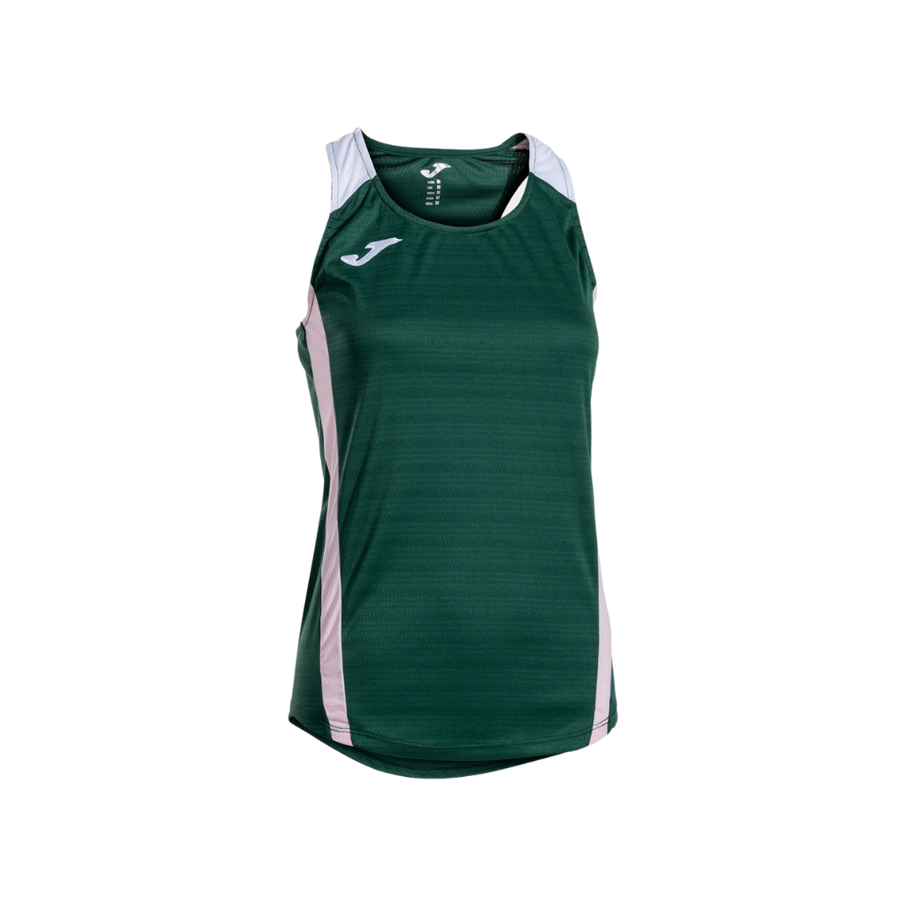 JOMA T-SHIRT WOMEN MONTREAL SLEEVELESS GREEN PINK