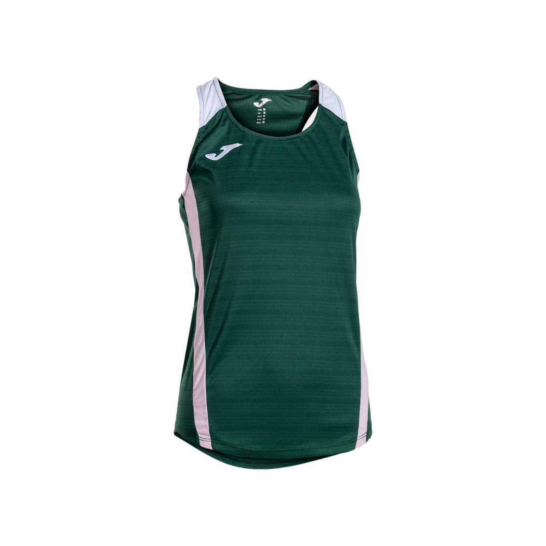 JOMA T-SHIRT WOMEN MONTREAL SLEEVELESS GREEN PINK